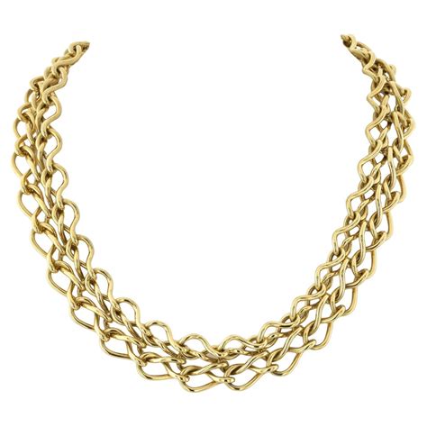 cartier gold chains|cartier 18k gold necklace.